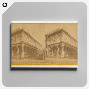 アートパネル-Edward Bosqui and Co's Printing House, San Francisco
 - エドワード マイブリッジ Canvas.