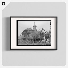 アートポスター-Old Mansion, Comanche, Texas
 - ラッセル リー Poster.