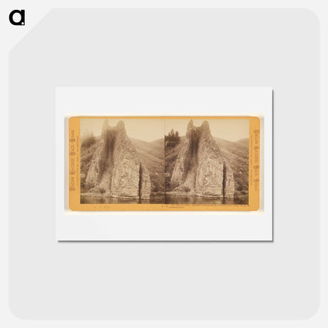アートポストカード-Devil's Slide
 - エドワード マイブリッジ Postcard.