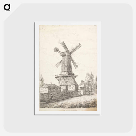 アートポストカード-Wind Mill at Lambeth
 - イェール大学アートギャラリー Postcard.