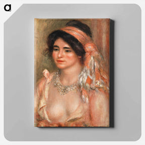 アートパネル-Woman with Black Hair
 - バーンズ・コレクション Canvas.