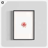アートポスター-Hollyhock from Poets In The Garden
 - 大英図書館 Poster.