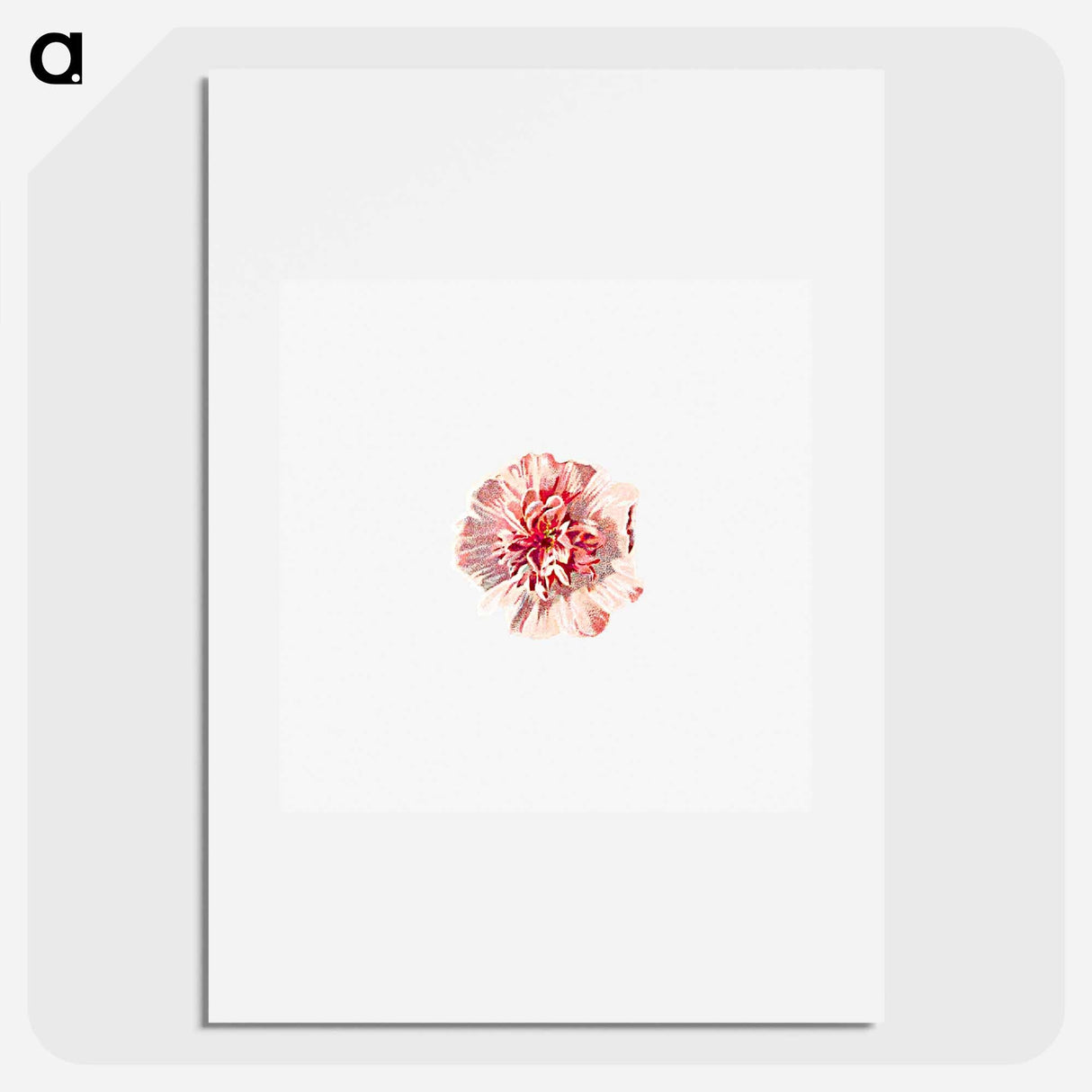 アートポスター-Hollyhock from Poets In The Garden
 - 大英図書館 Poster.