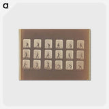 アートポストカード-Pick Swinging
 - エドワード マイブリッジ Postcard.