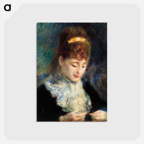 アートポストカード-Woman Crocheting
 - バーンズ・コレクション Postcard.
