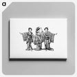 アートパネル-Geishas from The Japs At Home
 - 大英図書館 Canvas.