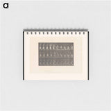 アートメモ帳-Woman with Basket
 - エドワード マイブリッジ Memo.