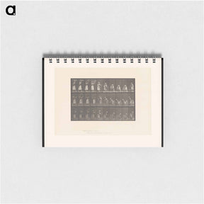 アートメモ帳-Woman with Basket
 - エドワード マイブリッジ Memo.