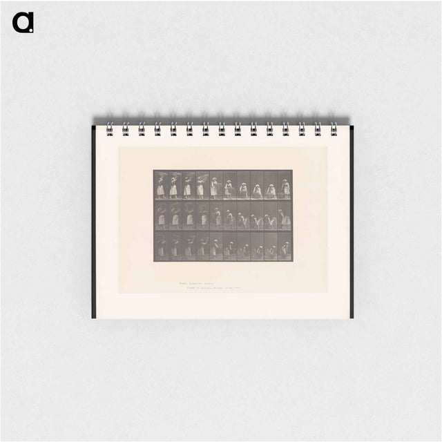 アートメモ帳-Woman with Basket
 - エドワード マイブリッジ Memo.