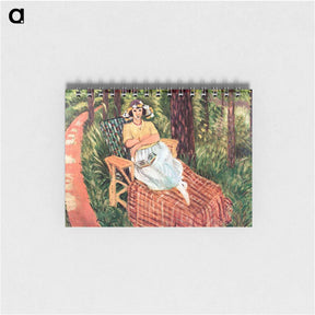 アートメモ帳-Repose Among the Trees - アンリ マティス Memo.