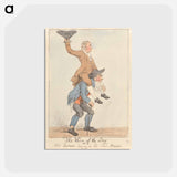 アートポストカード-The Whim of the Day, Or - Old Sarum Bringing in his New Member
 - イェール大学アートギャラリー Postcard.