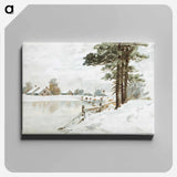 アートパネル-Winter Landscape
 - ボストン公共図書館 Canvas.