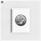 アートメモ帳-Lighthouse in Stormy Seas
 - 大英図書館 Memo.