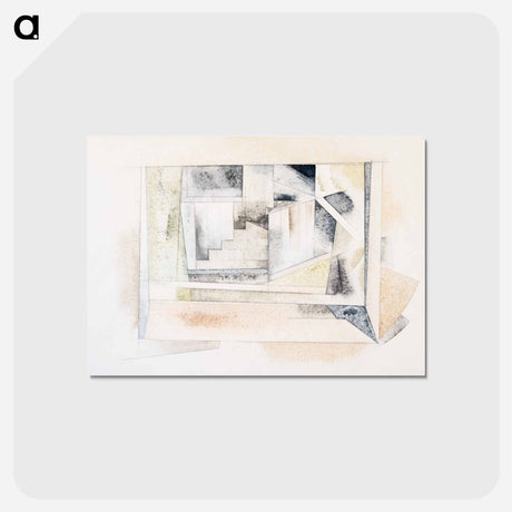 アートポストカード-Bermuda: Stairway
 - バーンズ・コレクション Postcard.