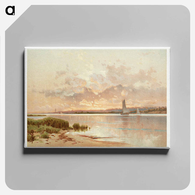 アートパネル-Sunset, Shinnecock Bay
 - ボストン公共図書館 Canvas.