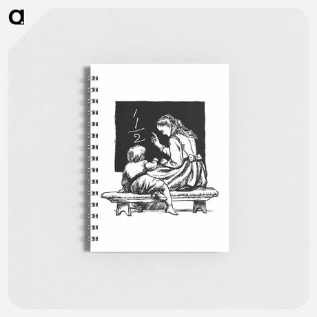 アートメモ帳-Woman Teaching a Child from Sing-Song
 - 大英図書館 Memo.