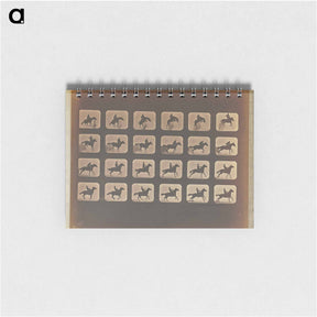 アートメモ帳-Leaping
 - エドワード マイブリッジ Memo.