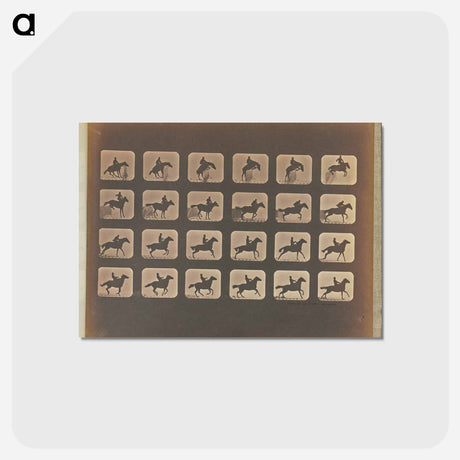 アートポストカード-Leaping
 - エドワード マイブリッジ Postcard.