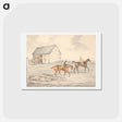 アートポストカード-The St. Leger, Doncaster: Preparing to Start
 - イェール大学アートギャラリー Postcard.
