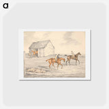 アートポストカード-The St. Leger, Doncaster: Preparing to Start
 - イェール大学アートギャラリー Postcard.