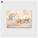 アートポストカード-The St. Leger, Doncaster: Preparing to Start
 - イェール大学アートギャラリー Postcard.