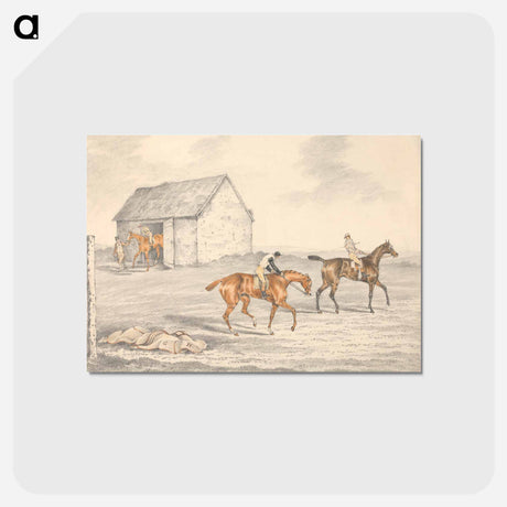 アートポストカード-The St. Leger, Doncaster: Preparing to Start
 - イェール大学アートギャラリー Postcard.