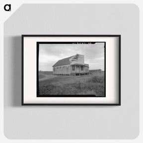 アートポスター-Commissary of the Gold Dust Plantation near Clarksdale, Mississippi - ドロテア ラング Poster.