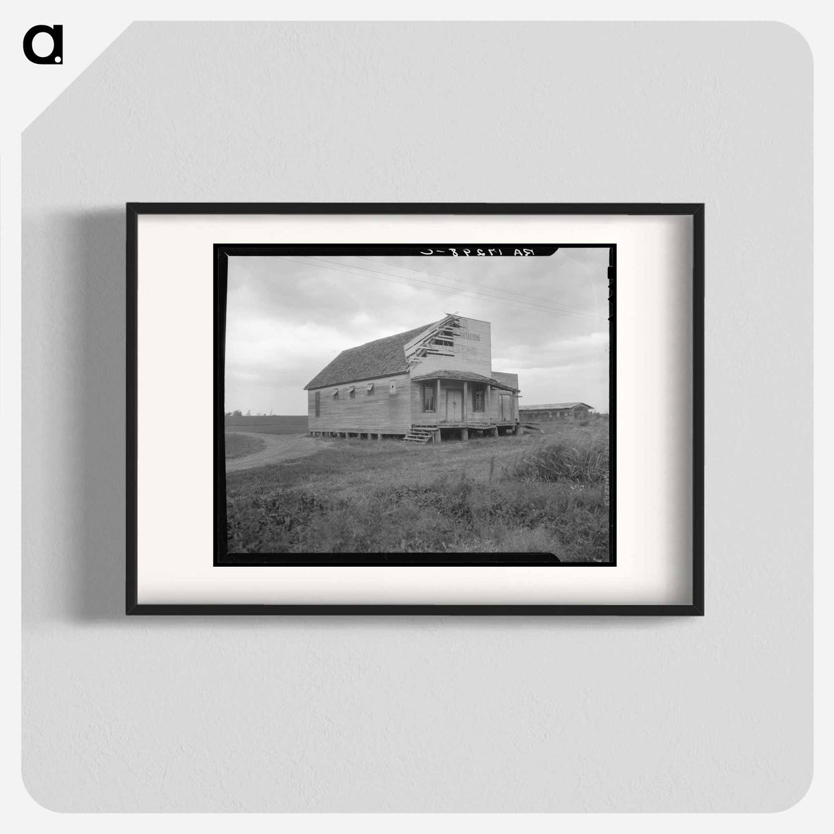 Commissary of the Gold Dust Plantation near Clarksdale, Mississippi - Dorothea Lange Poster.