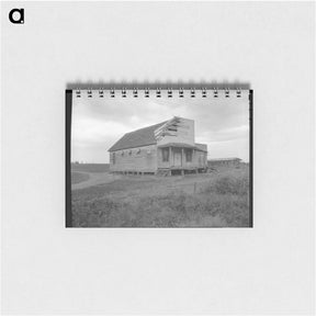 アートメモ帳-Commissary of the Gold Dust Plantation near Clarksdale, Mississippi - ドロテア ラング Memo.