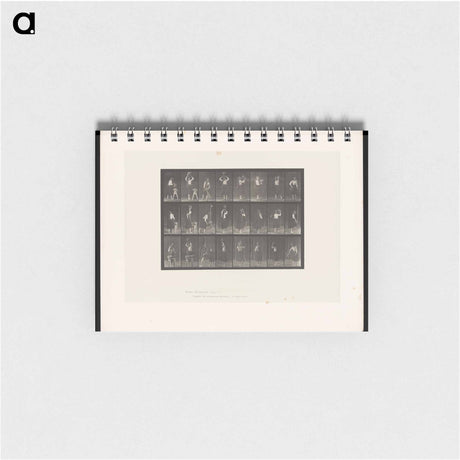 アートメモ帳-Woman Pouring Water
 - エドワード マイブリッジ Memo.