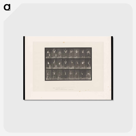アートポストカード-Woman Pouring Water
 - エドワード マイブリッジ Postcard.