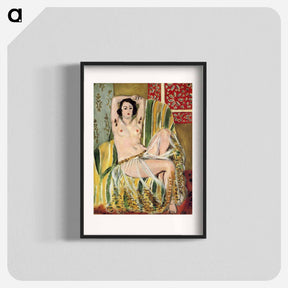 アートポスター-Moorish Woman with Upheld Arms - アンリ マティス Poster.