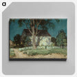 アートパネル-Old Homestead Connecticut
 - セントルイス美術館 Canvas.