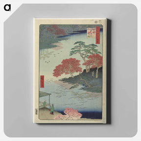 アートパネル-Inside Akiba Shrine at Ukeji
 - 歌川 広重 Canvas.