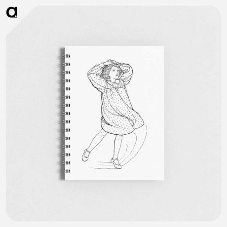 アートメモ帳-Little Girl from Verses For Grannies
 - 大英図書館 Memo.