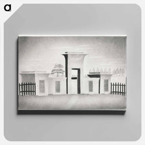 アートパネル-The Gateway of Mount Auburn
 - クリーブランド美術館 Canvas.