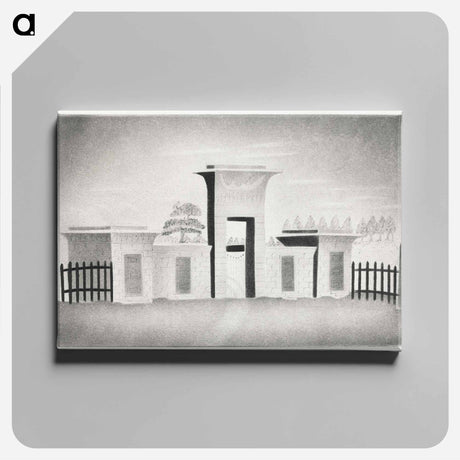 アートパネル-The Gateway of Mount Auburn
 - クリーブランド美術館 Canvas.