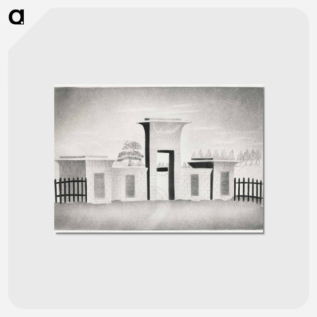 アートポストカード-The Gateway of Mount Auburn
 - クリーブランド美術館 Postcard.