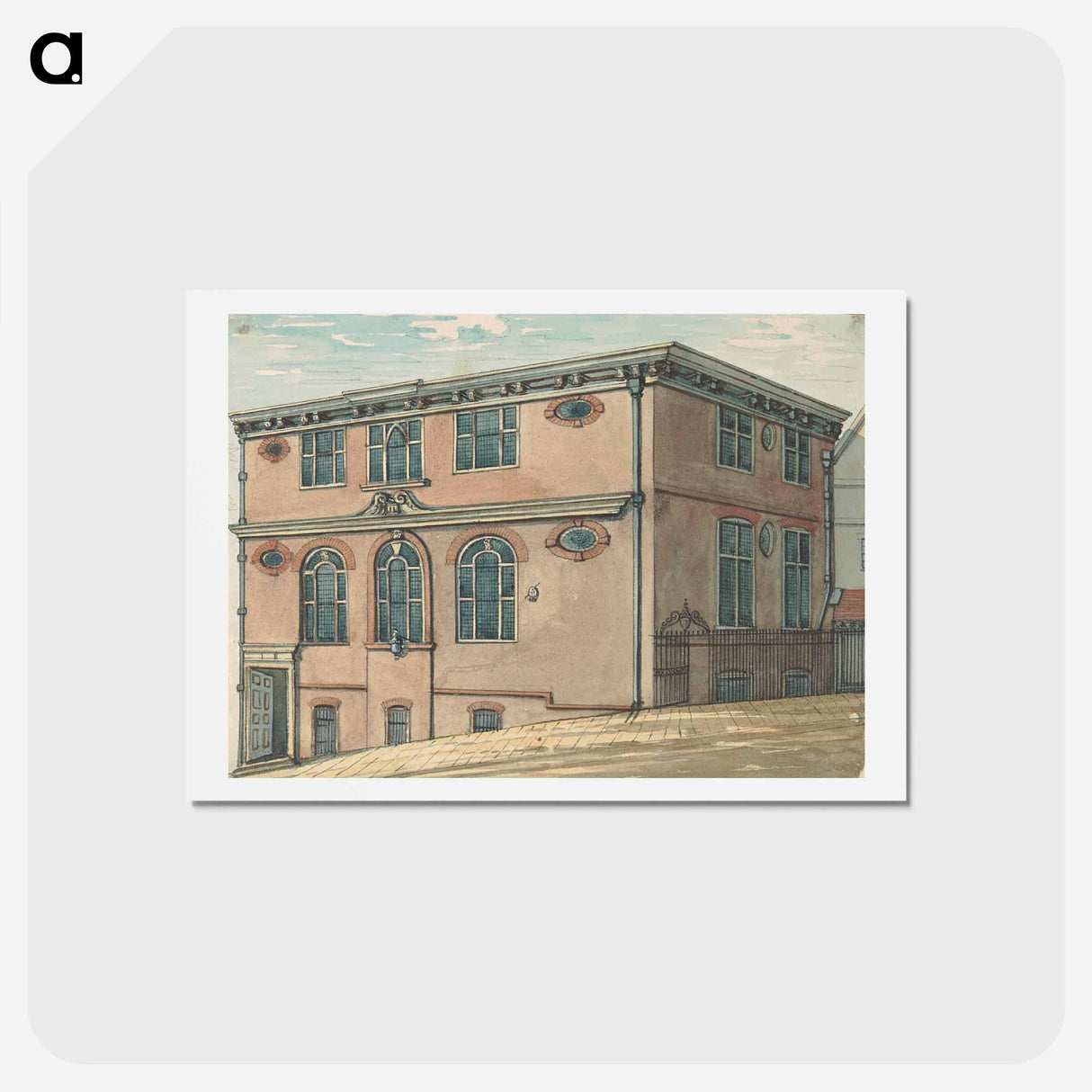 アートポストカード-Blacksmith's Hall
 - イェール大学アートギャラリー Postcard.