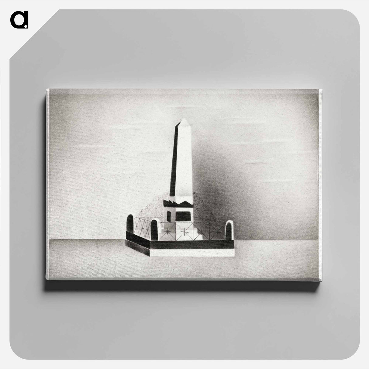 アートパネル-Tomb of Messina
 - クリーブランド美術館 Canvas.