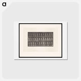 アートポストカード-Woman with Buckets
 - エドワード マイブリッジ Postcard.