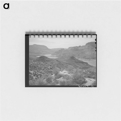 アートメモ帳-Highway Scene, Idaho County
 - ラッセル リー Memo.