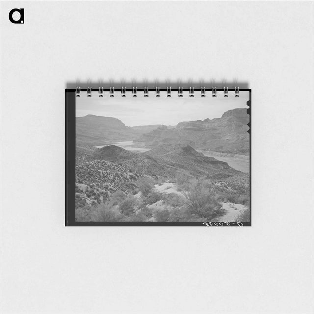 アートメモ帳-Highway Scene, Idaho County
 - ラッセル リー Memo.