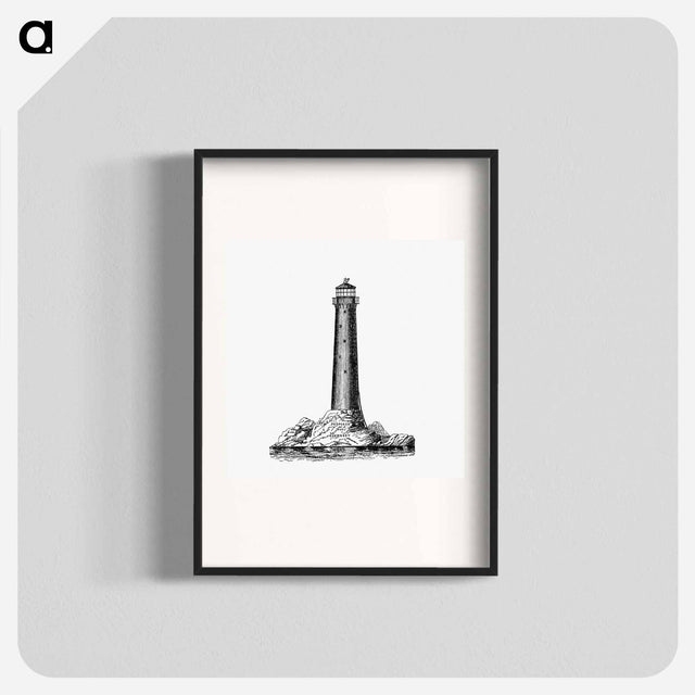 アートポスター-Proposed Lighthouse for Guernsey
 - 大英図書館 Poster.