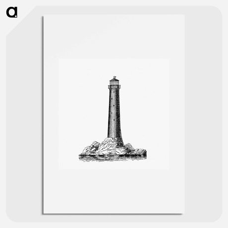 アートポスター-Proposed Lighthouse for Guernsey
 - 大英図書館 Poster.