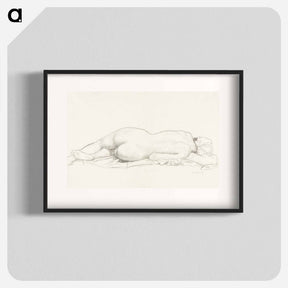 アートポスター-Reclining Nude
 - クリーブランド美術館 Poster.