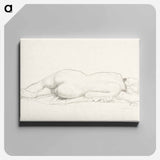 アートパネル-Reclining Nude
 - クリーブランド美術館 Canvas.