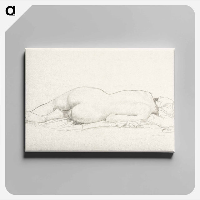 アートパネル-Reclining Nude
 - クリーブランド美術館 Canvas.