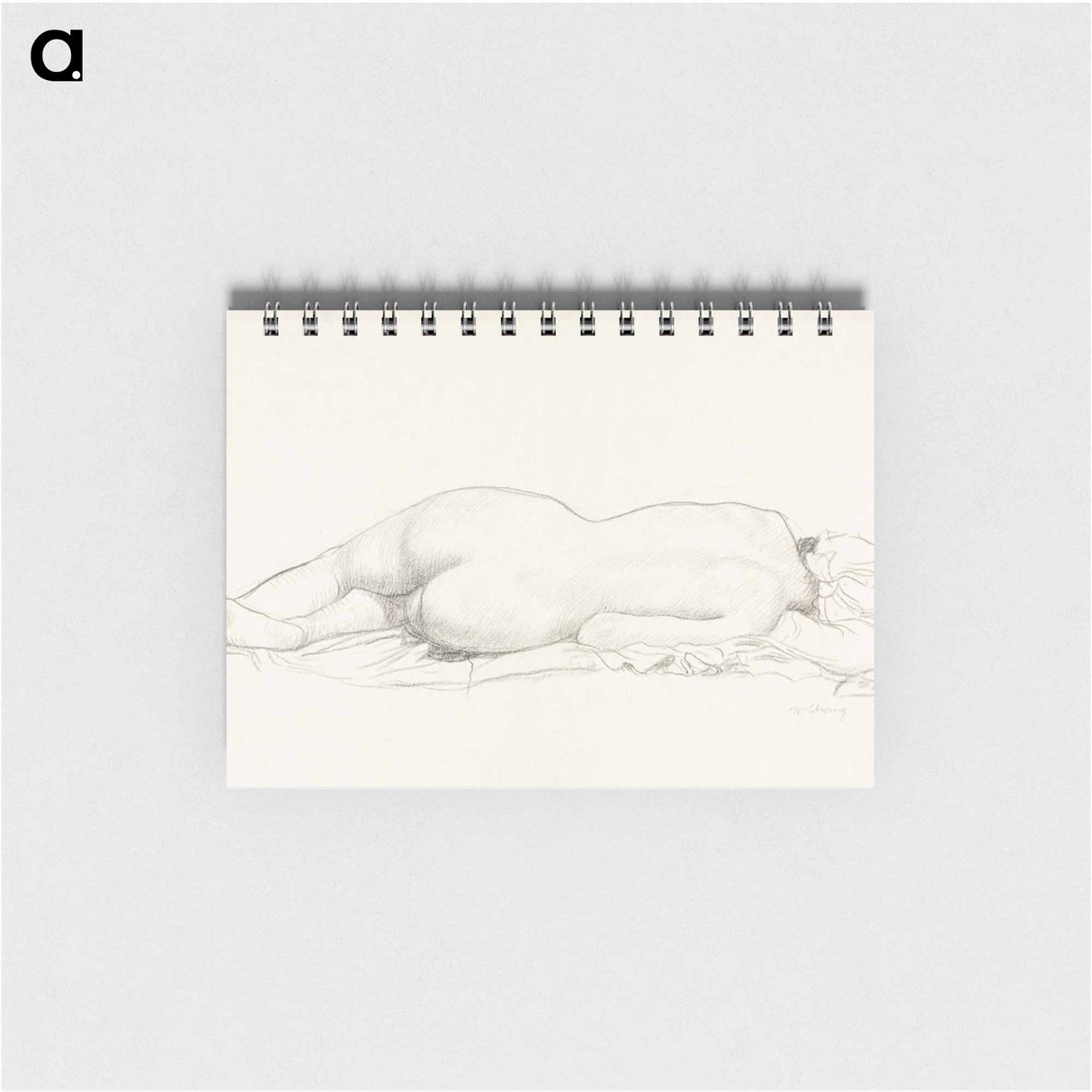 アートメモ帳-Reclining Nude
 - クリーブランド美術館 Memo.