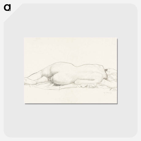 アートポストカード-Reclining Nude
 - クリーブランド美術館 Postcard.